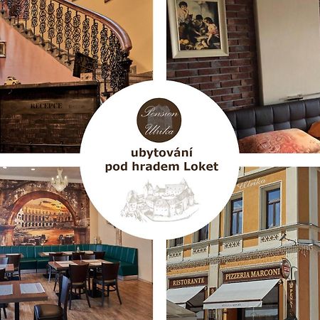 Pension Ulrika - Ubytovani Pod Hradem Loket Extérieur photo